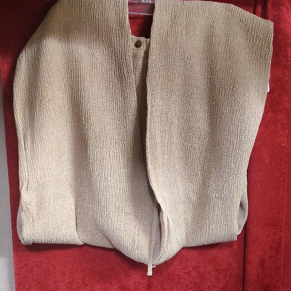 Liz Claiborne Tan Textured Trousers - Picture 2 of 4